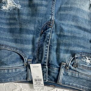 American eagle denim skirt size